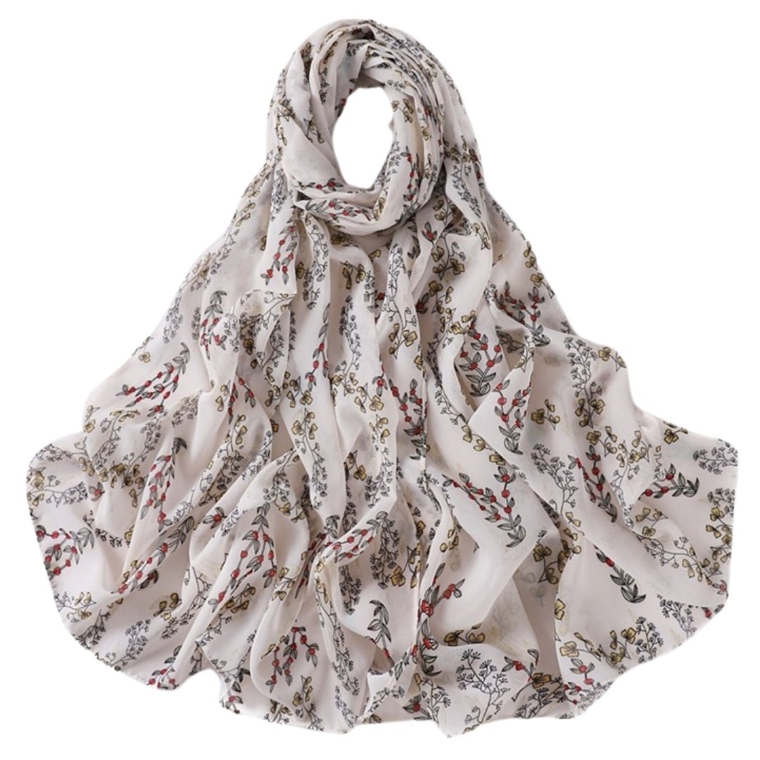Cascading Floral Hijab - Divinity Collection