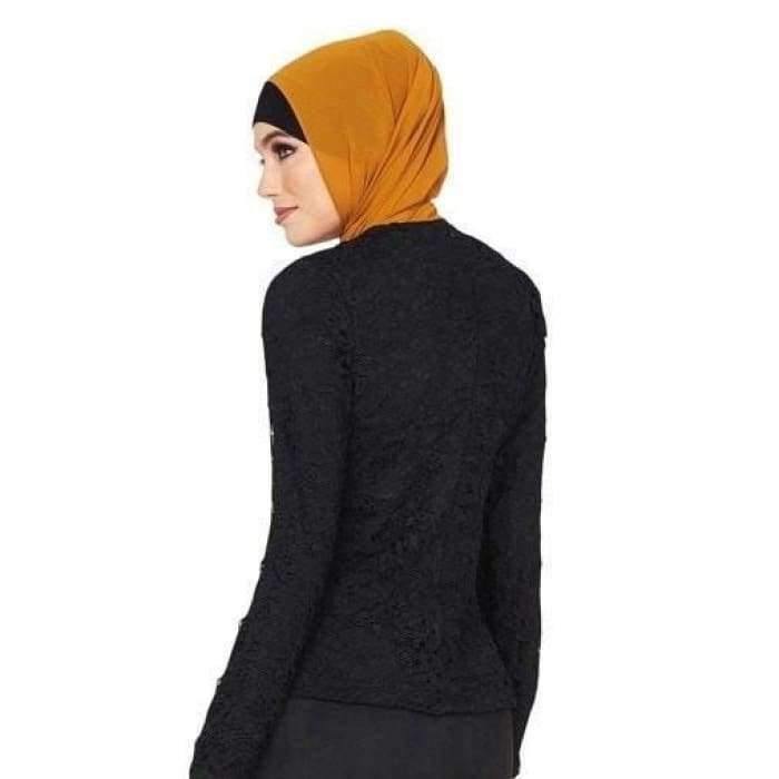 Black Lace Top - Divinity Collection