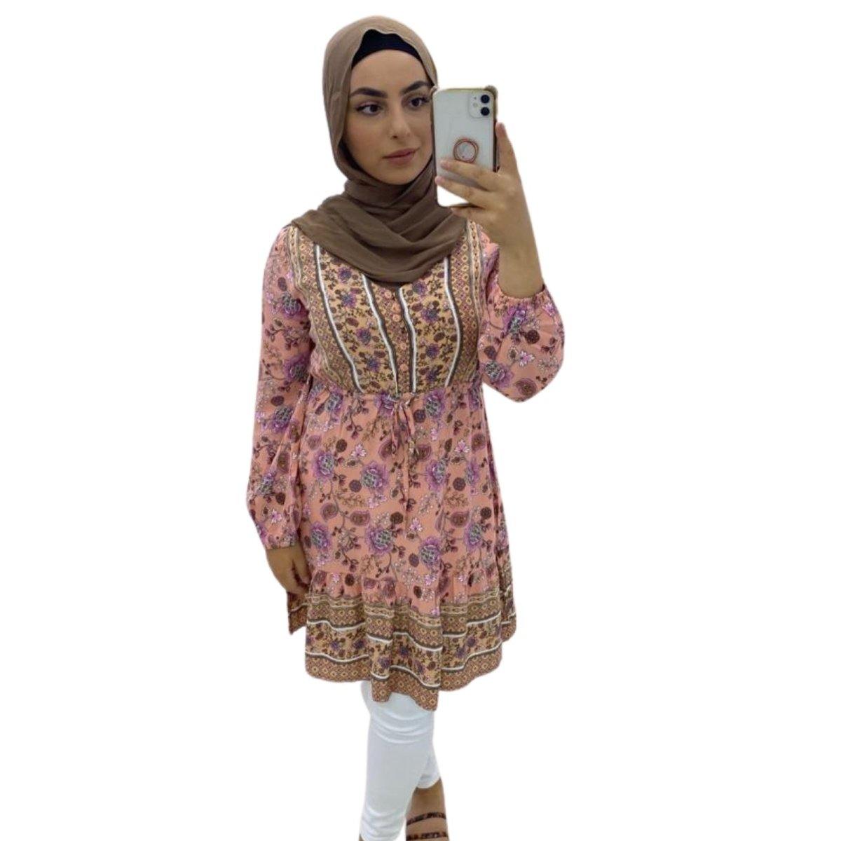 Coral Boho Tunic - Divinity Collection