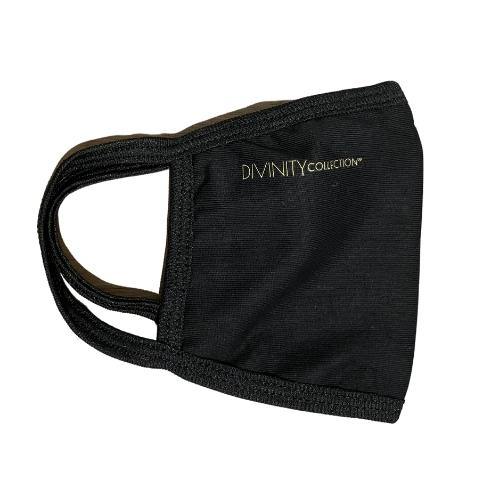 Divinity Cloth Cotton Washable Face Mask - Black - Divinity Collection