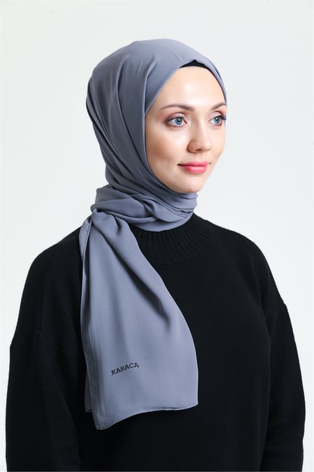 textured chiffon shawl