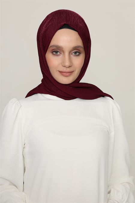Karaca Shimmer Glitter Shawl - Dark purple - Divinity Collection