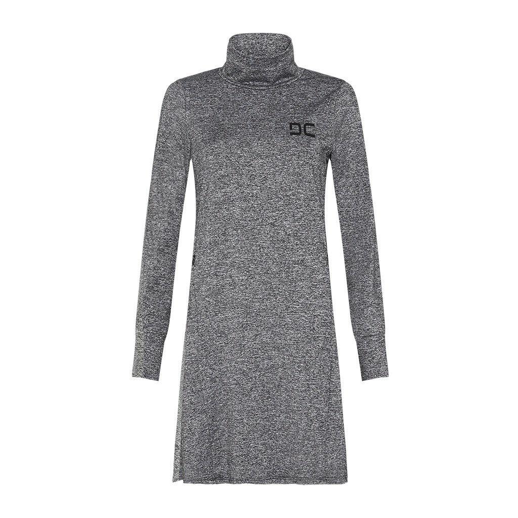 Marble Divinity Dry Front Zipper Active Wear Top - Divinity Collection