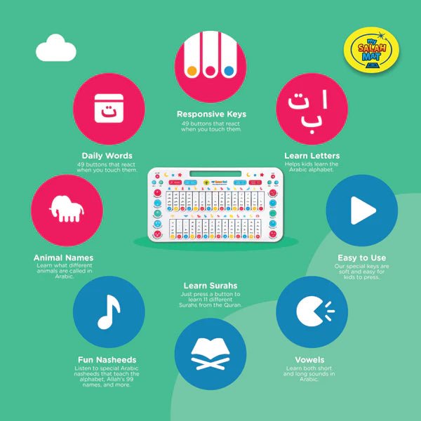 NEW | My Quran Pad | Interactive Arabic Learning Pad For Kids - Divinity Collection