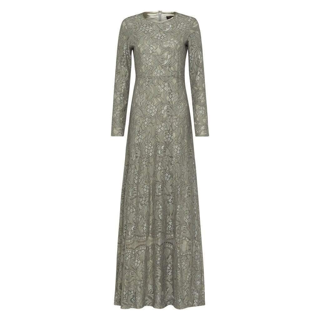Olive Lace Dress - Divinity Collection