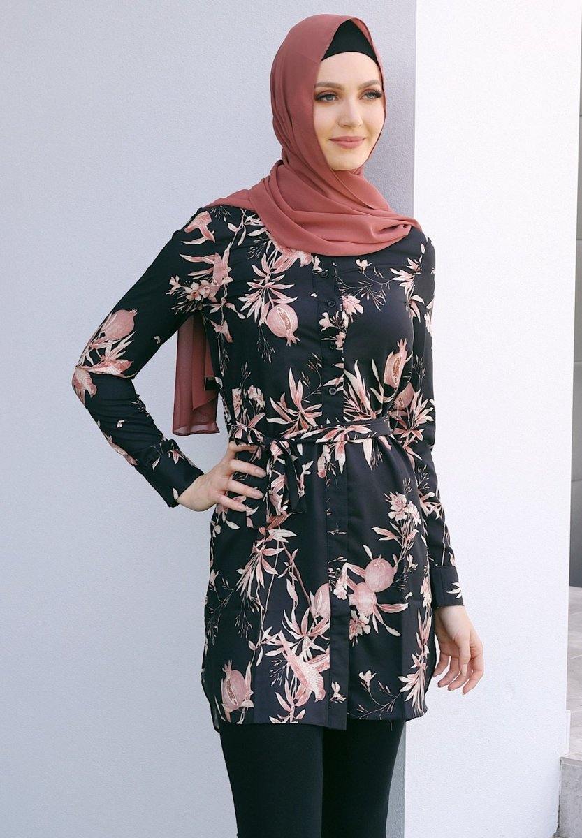 Ruman Tie Waist Shirt - Divinity Collection