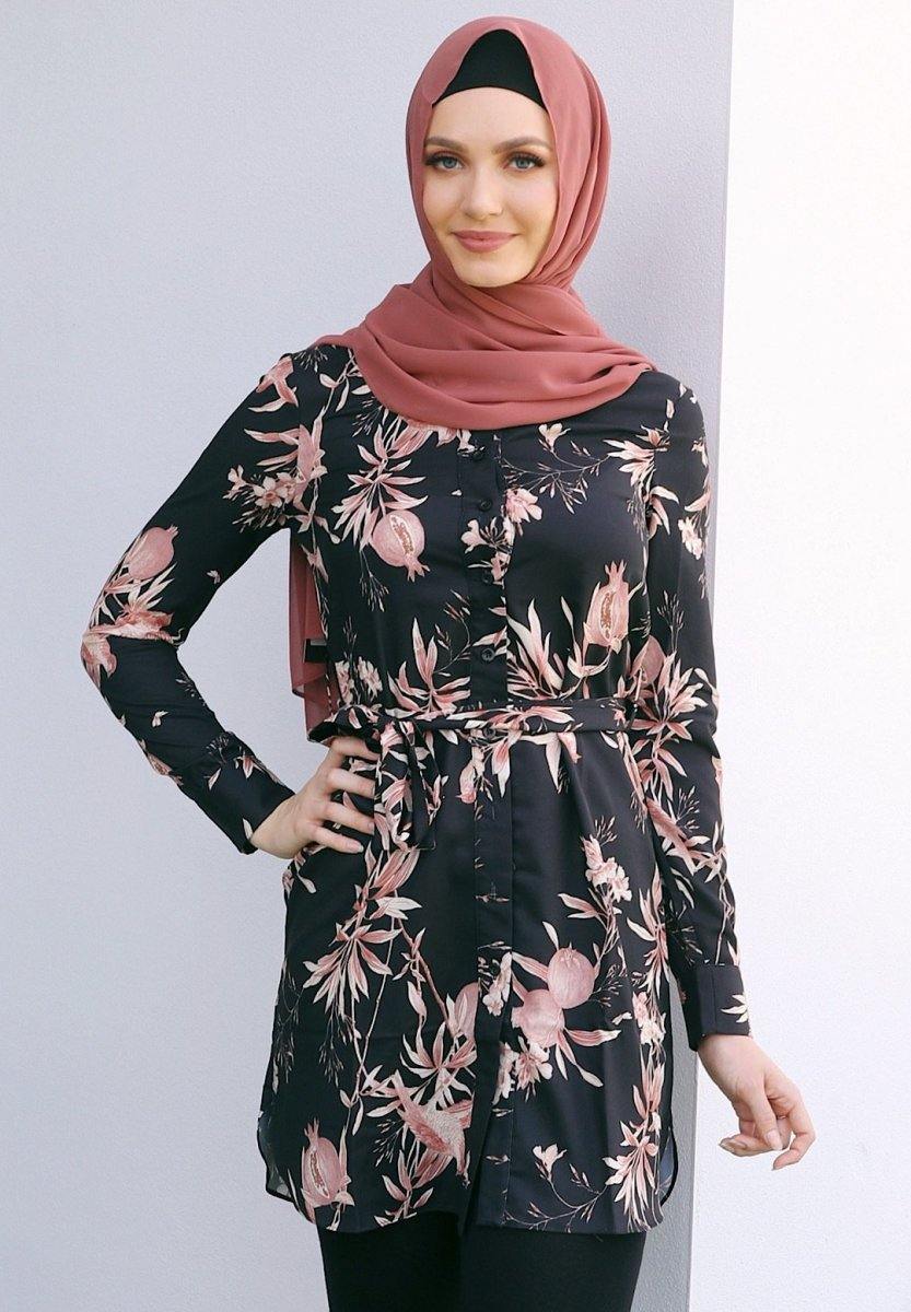 Ruman Tie Waist Shirt - Divinity Collection