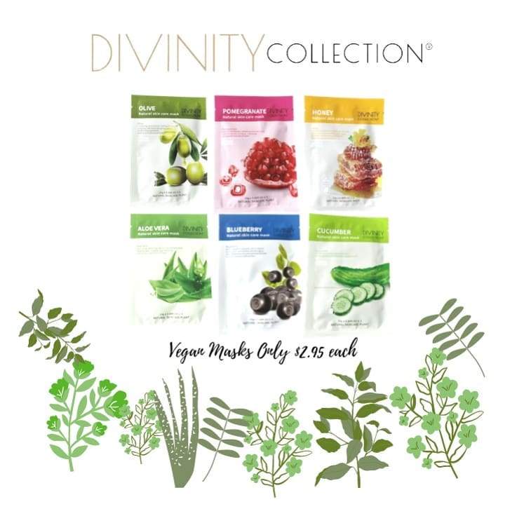 Vegan Masks - Six Natural... - Divinity Collection