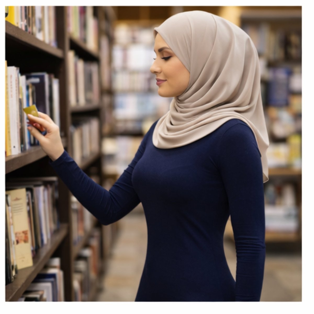 Body Dress Maxi Jersey New Fabric Modal - Navy - Divinity Collection