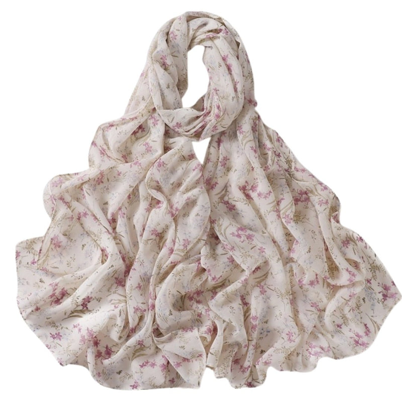 printed chiffon hijabs