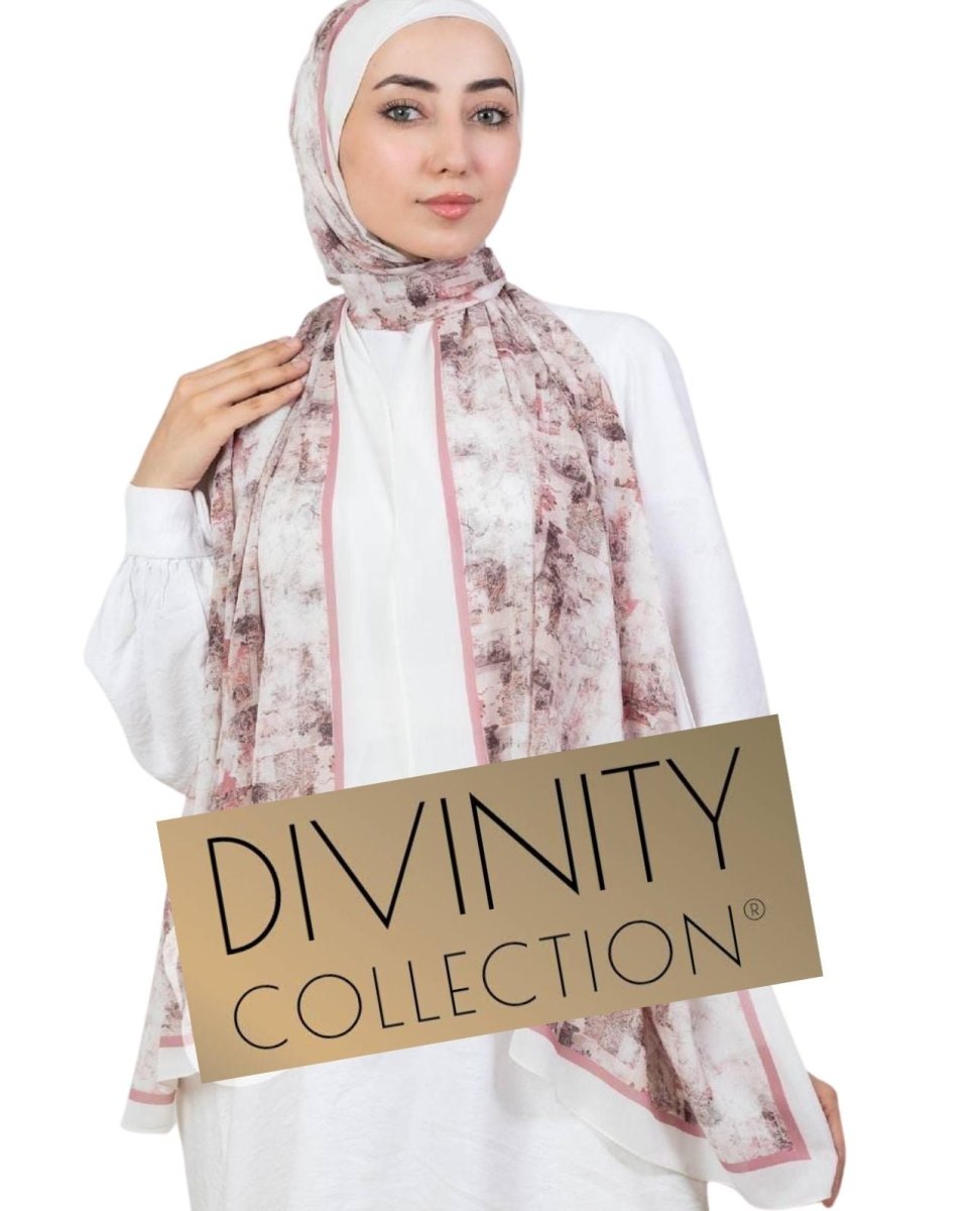 Escape Digital Chiffon Hijab - Divinity Collection