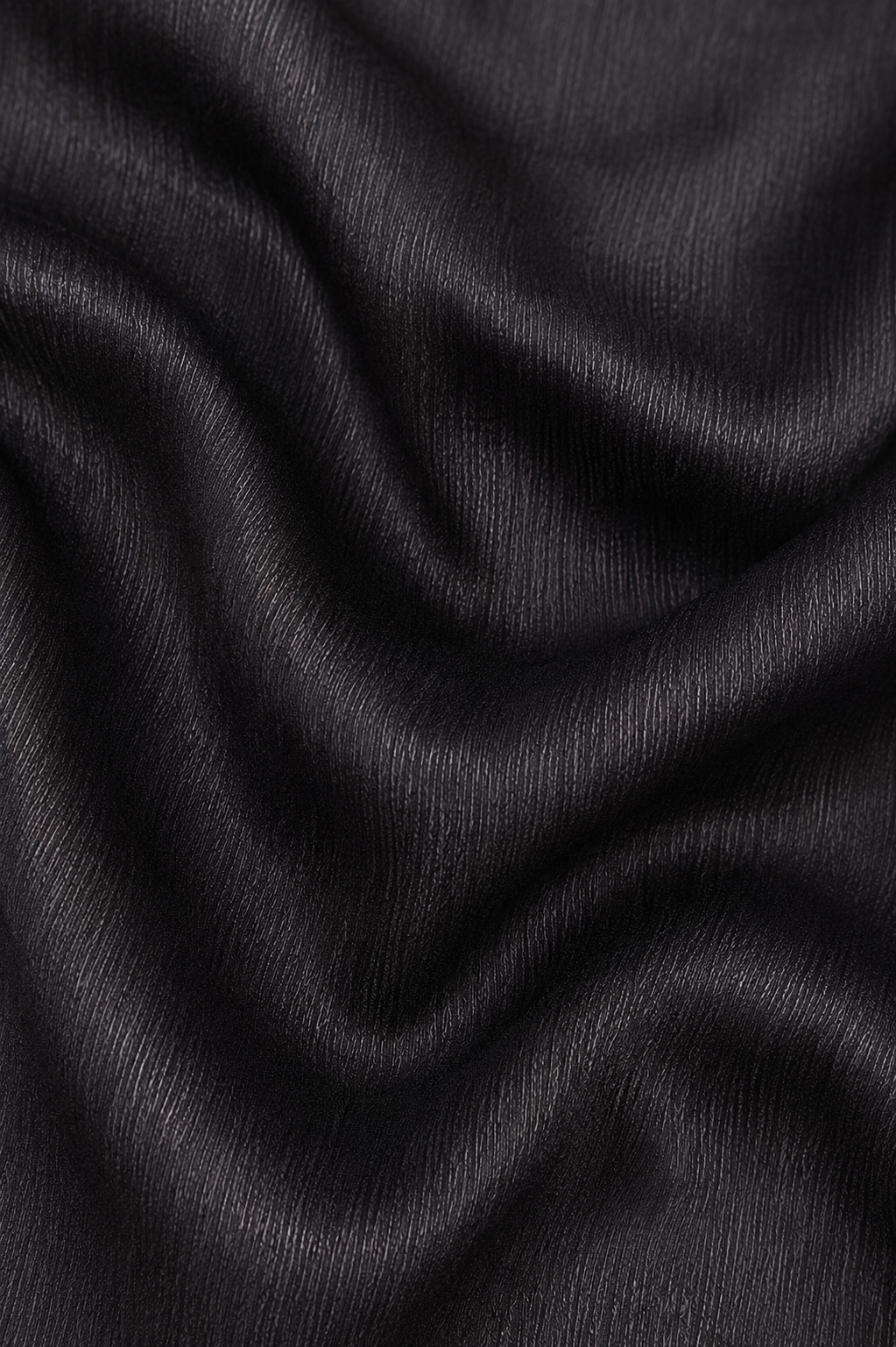 Luxe Sheen Rib Hijab – Black
