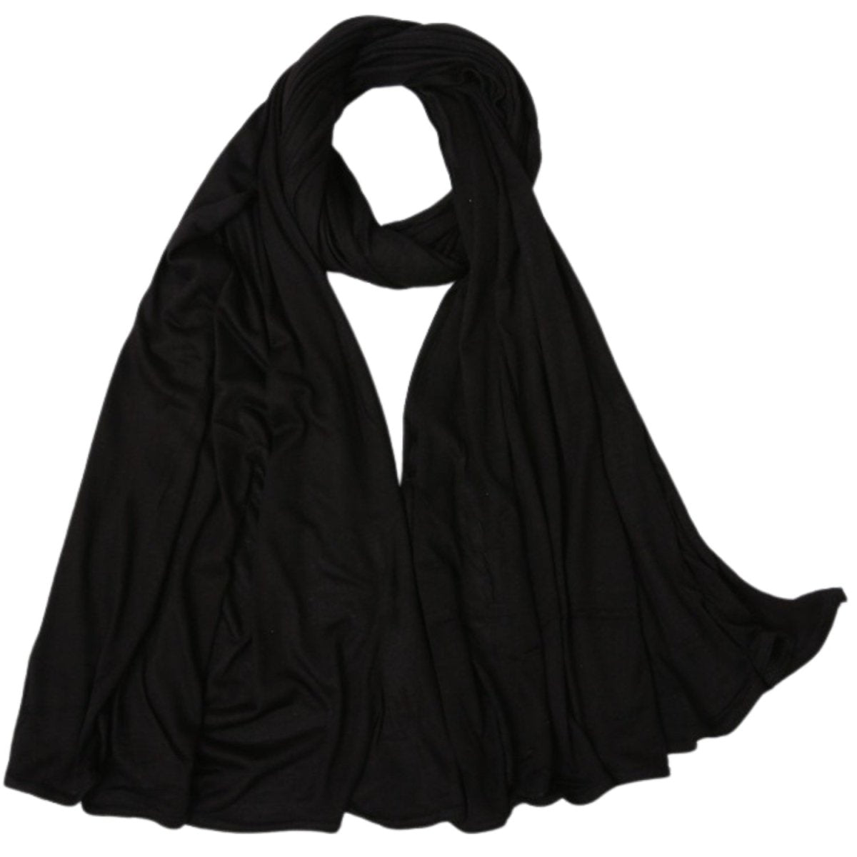 Premium Modal Hijab - Black - Divinity Collection