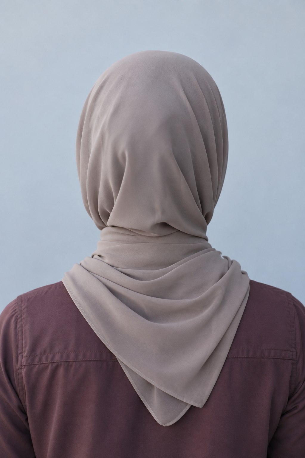 Premium Divinity Chiffon Hijab - Misty Lilac