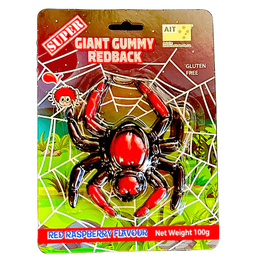 Super Giant Gummy Redback Spider 100g - Divinity Collection