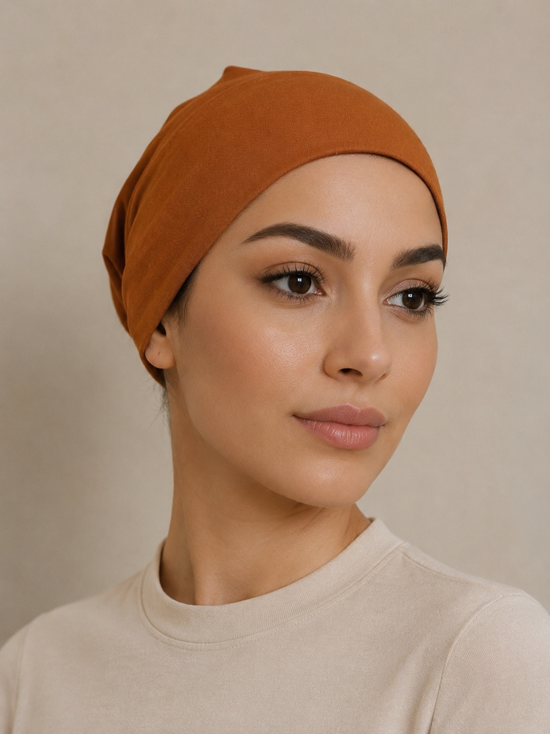 Tan Cotton Cap