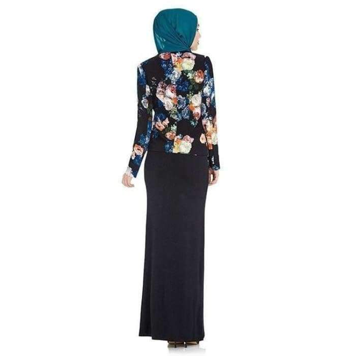 Plain Chiffon Dark Teal Hijab - Divinity Collection