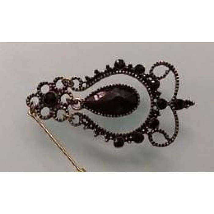 Vintage Hijab Pin – Black - Divinity Collection